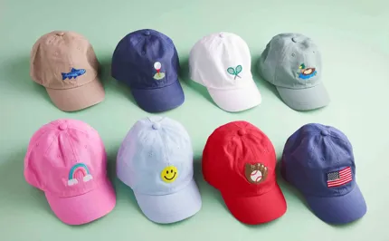 Baseball Embroidered Toddler Hat
