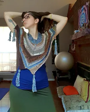 Batani poncho pattern