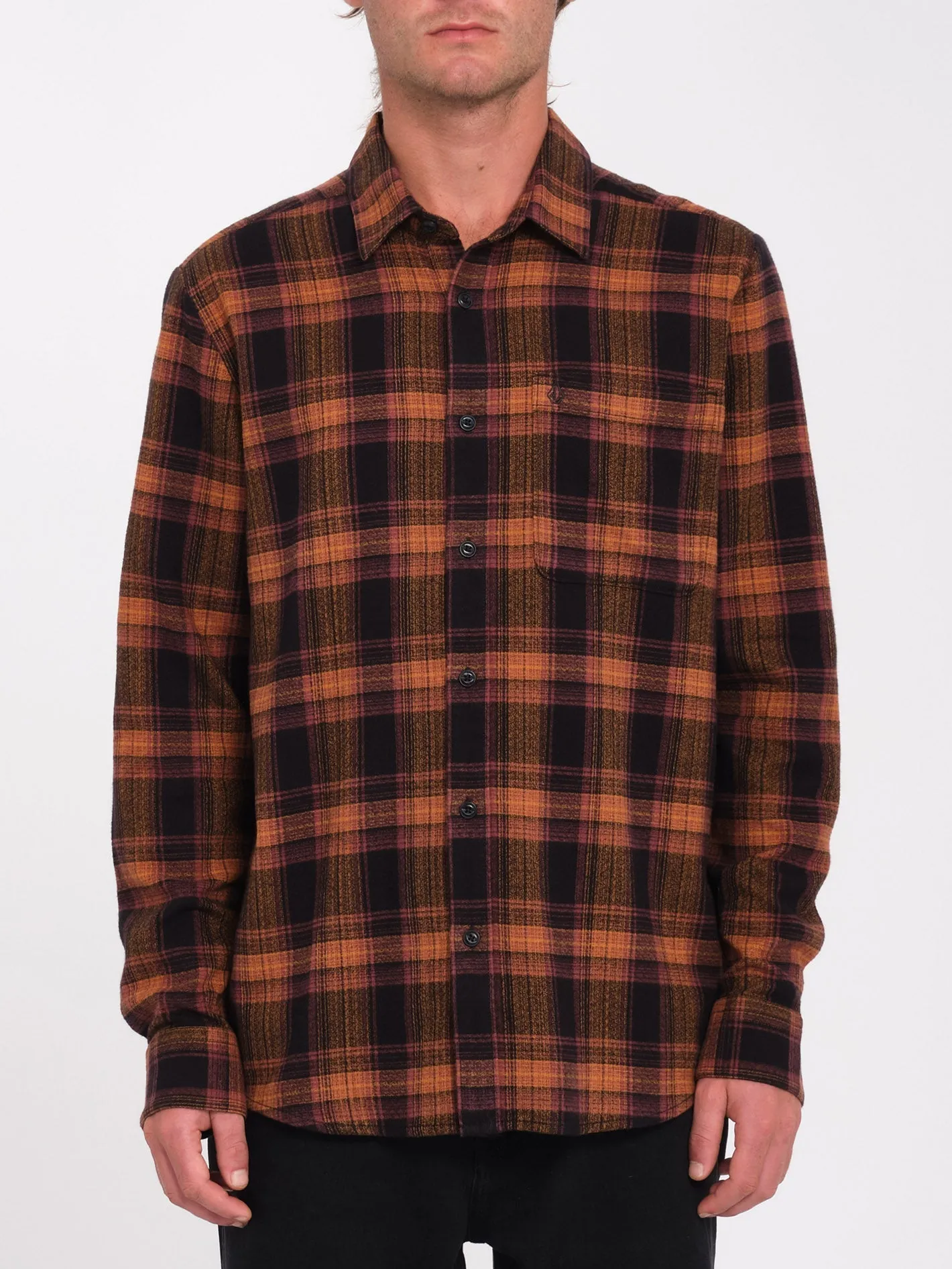 Baystone Flannel Hemd - Black