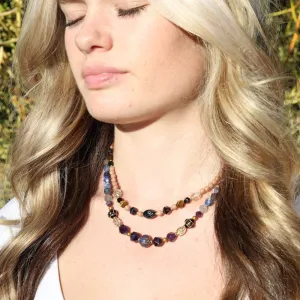 Beaded Evil Eye Necklace *Final Sale*