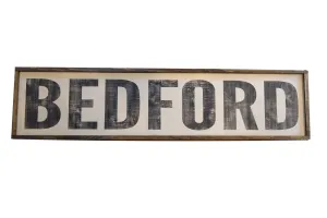 Bedford Vintage Style Sign