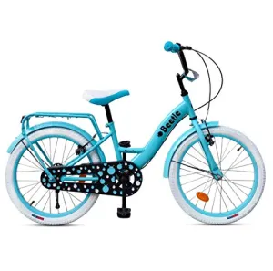 Beetle Panache 20T Kids Cycle With 12 Inches Steel Frame for 6 to 10 Year olds, Turquoise Blue