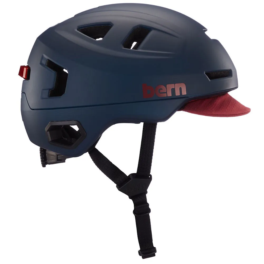 Bern Hudson MIPS Certified Sports Helmet with integrated light