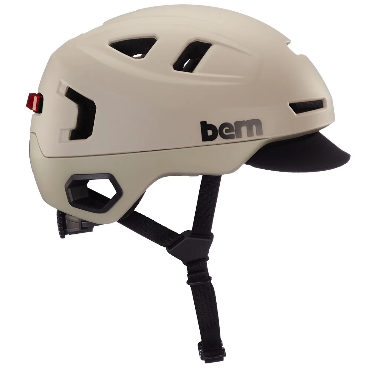 Bern Hudson MIPS Certified Sports Helmet with integrated light
