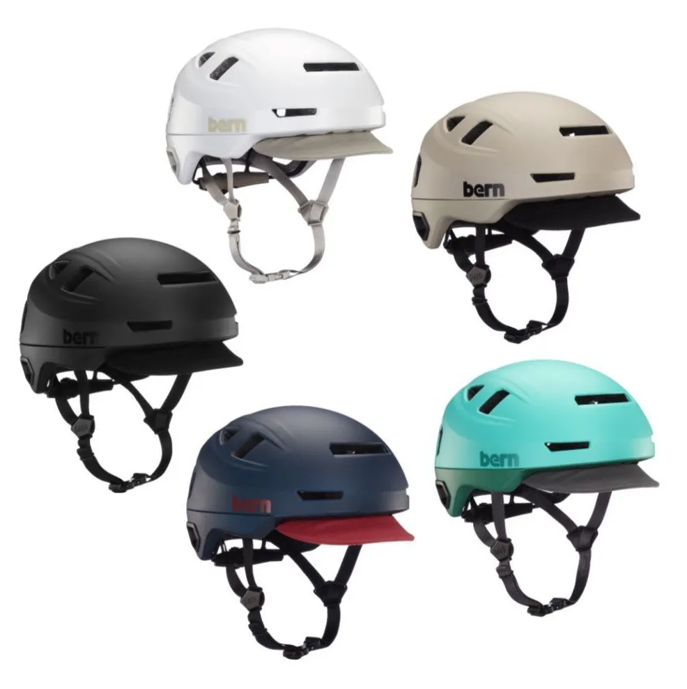 Bern Hudson MIPS Certified Sports Helmet with integrated light