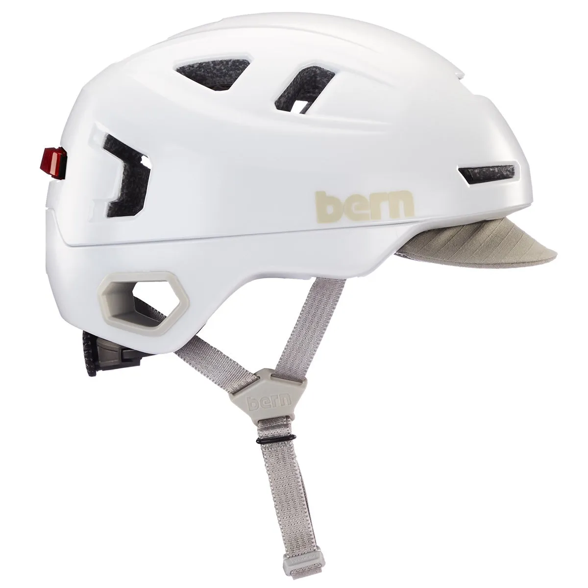Bern Hudson MIPS Certified Sports Helmet with integrated light