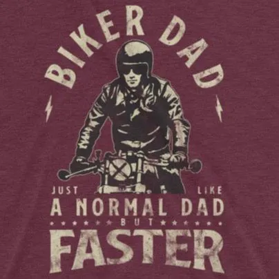Biker dad t-shirt