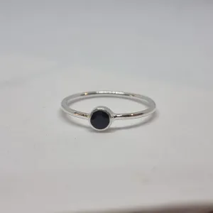 Blue Sapphire delicate ring