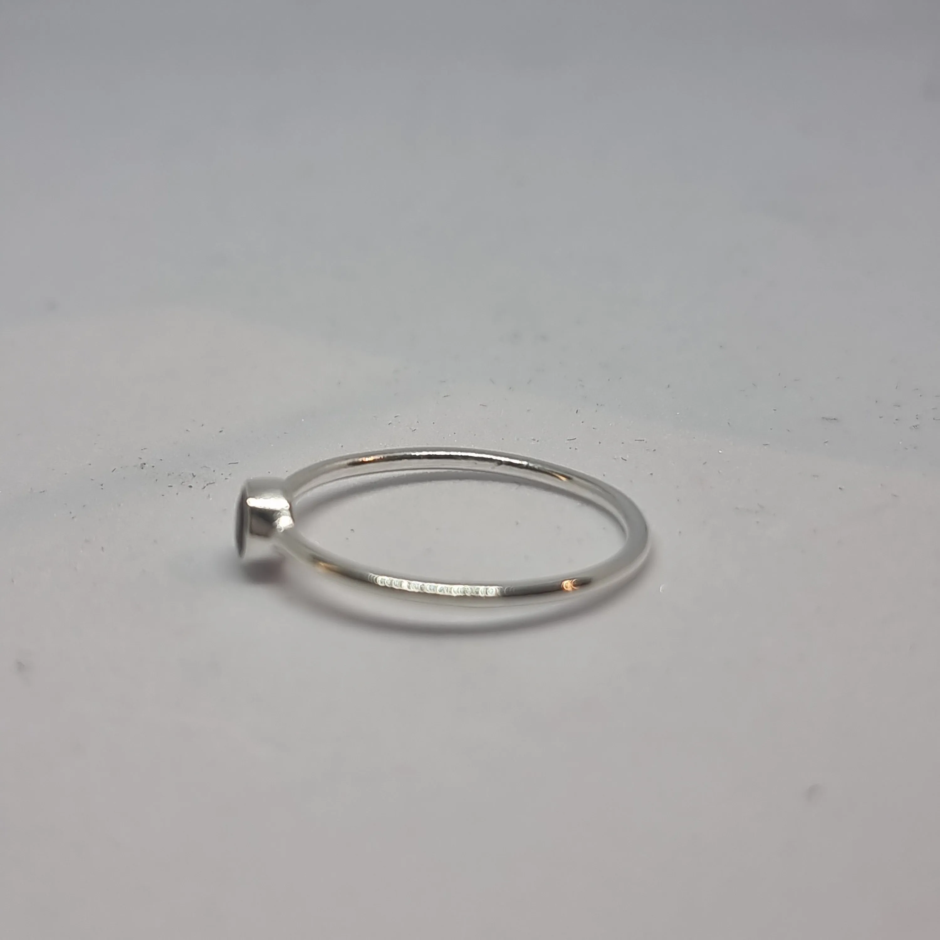 Blue Sapphire delicate ring