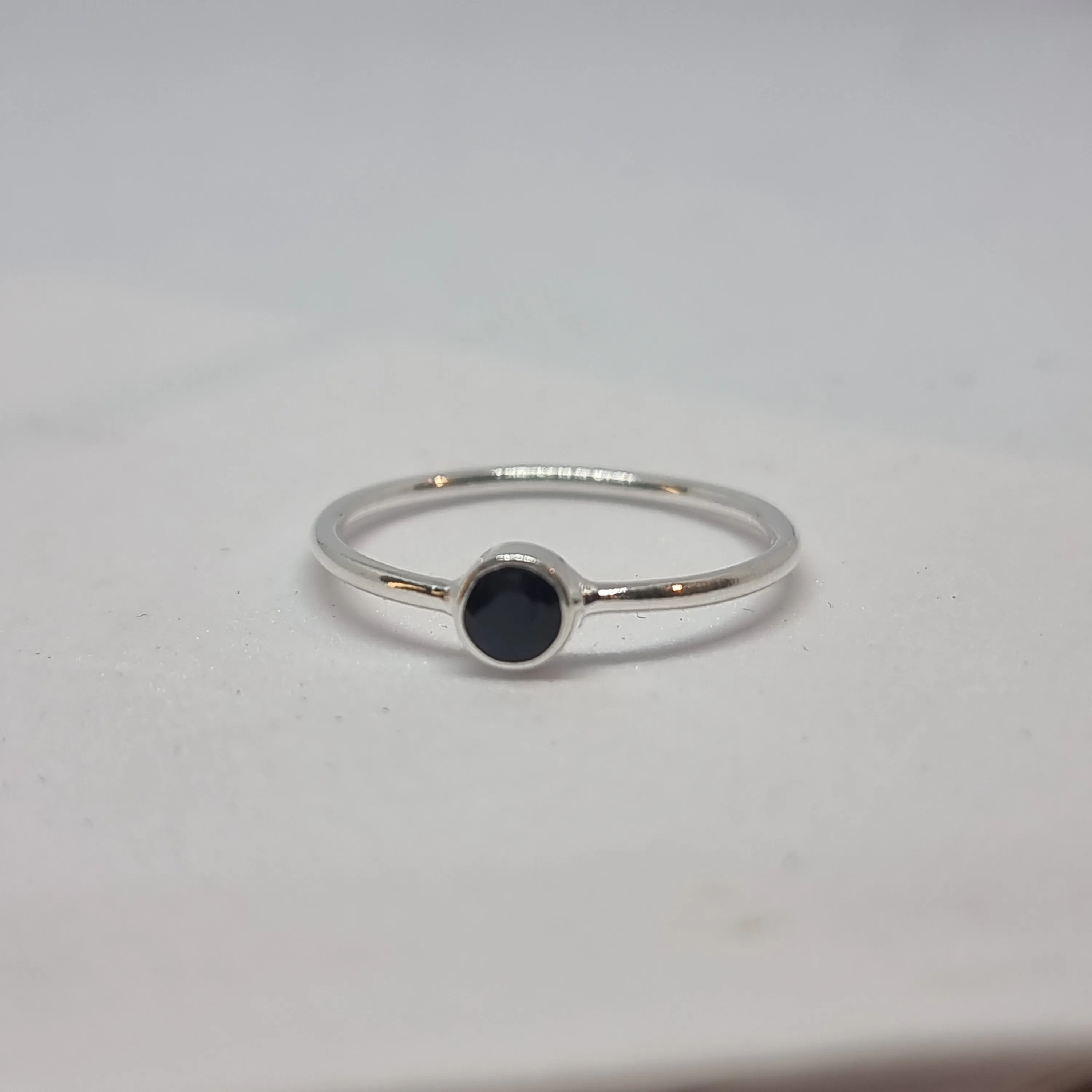Blue Sapphire delicate ring