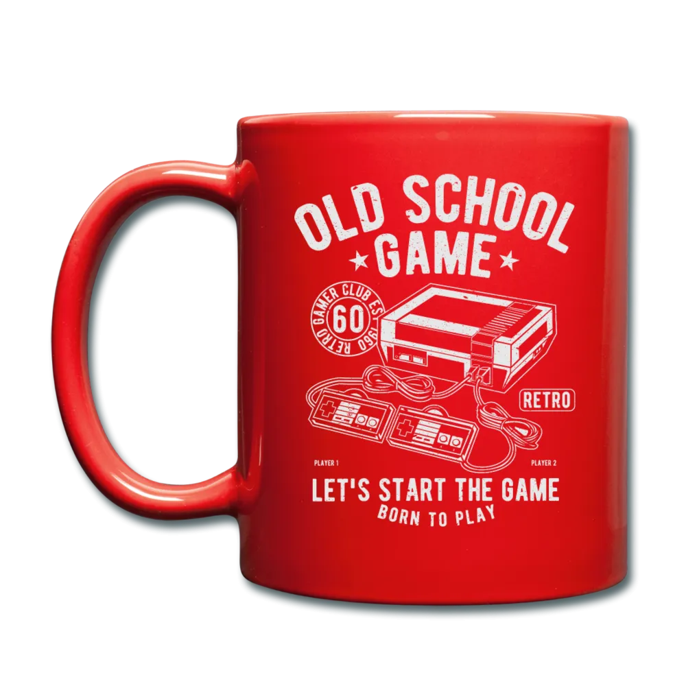 Born to Play Retrogamer Full Color Mug