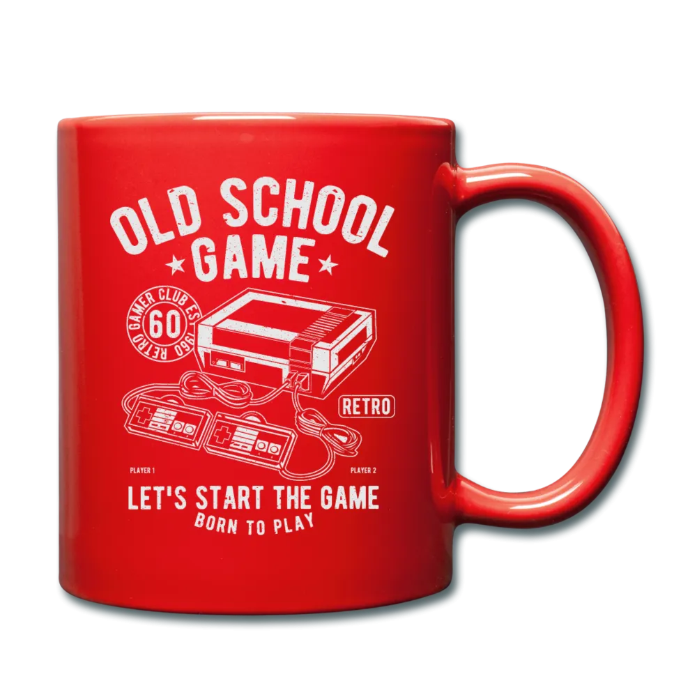 Born to Play Retrogamer Full Color Mug