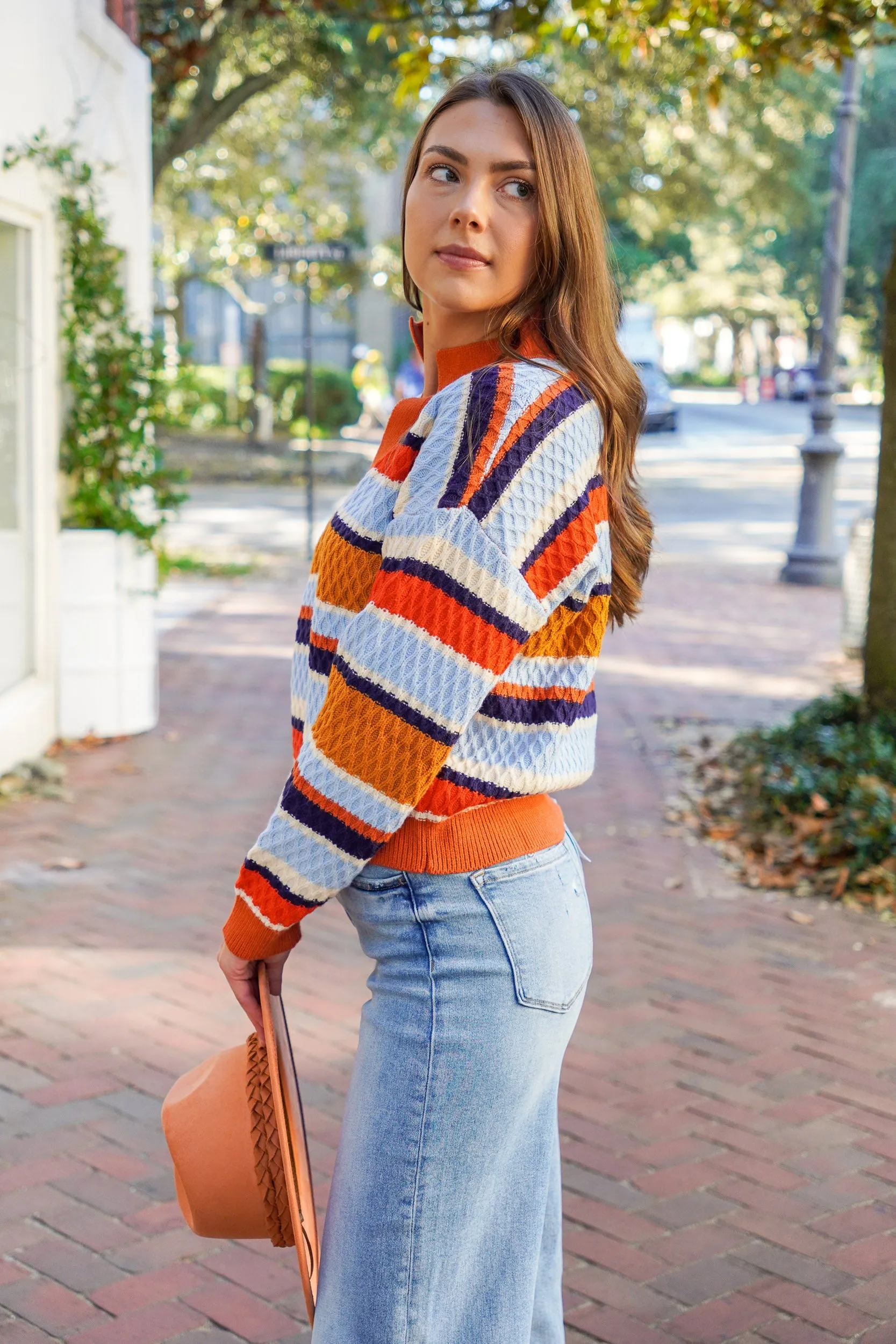 Bozeman Striped Sweater