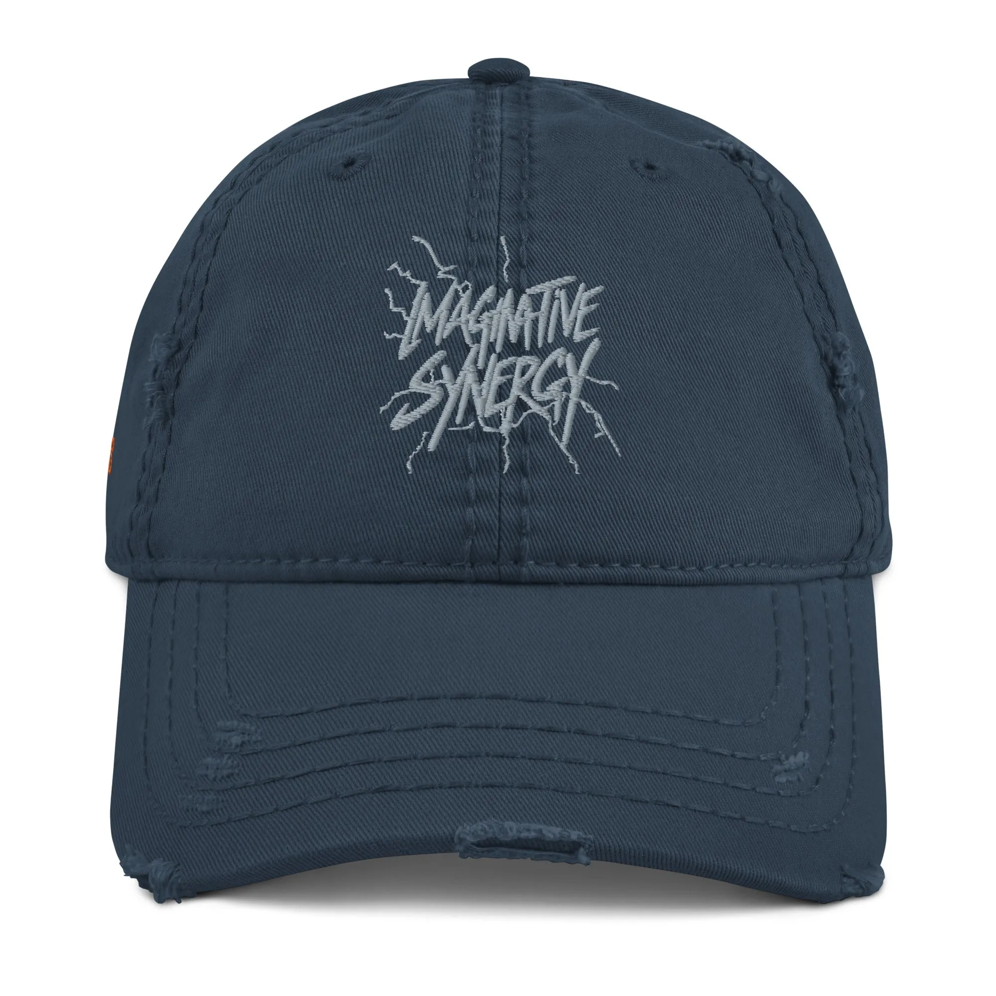 Branded Distressed Dad Hat