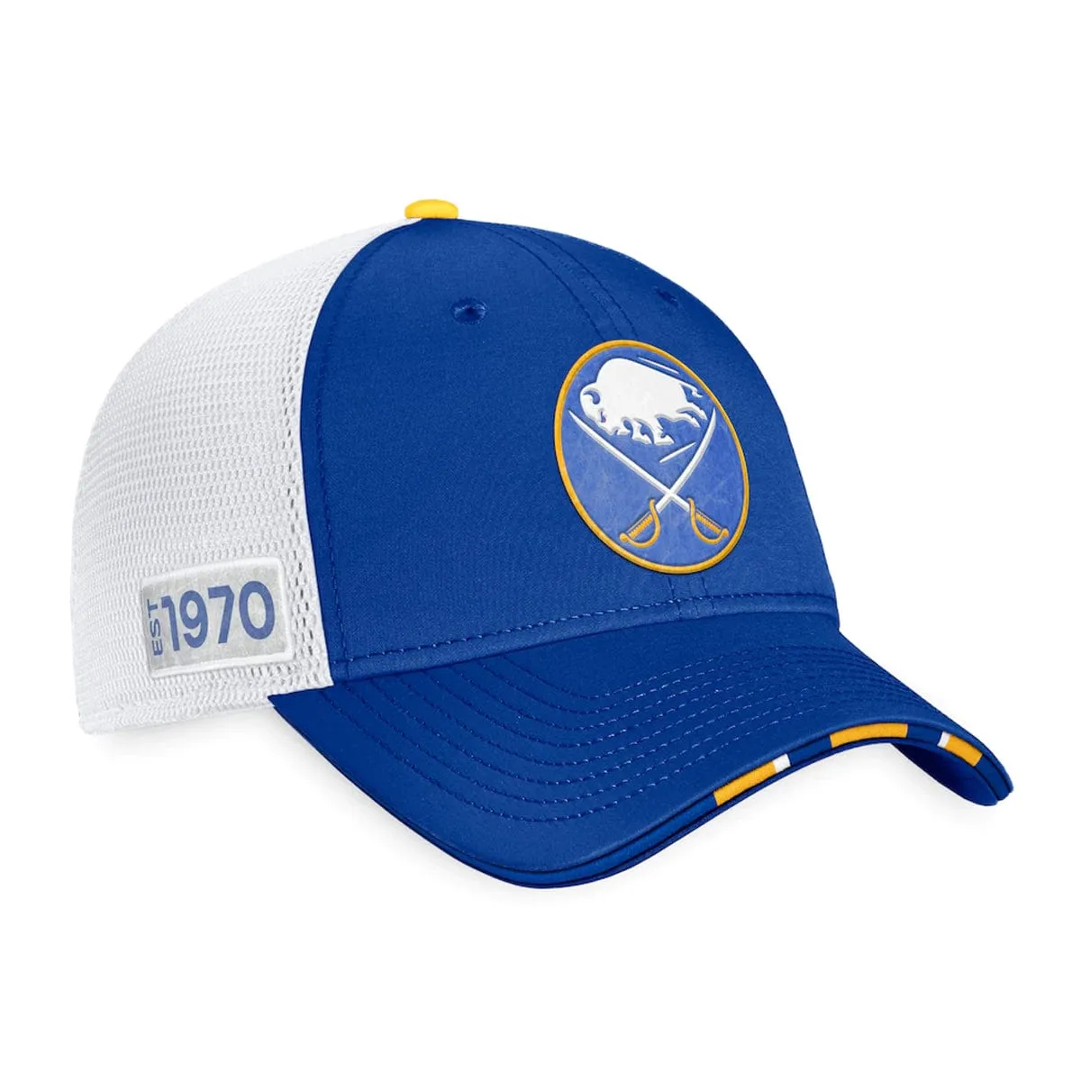 Buffalo Sabres Fanatics Authentic Pro Draft Structured Trucker Hat