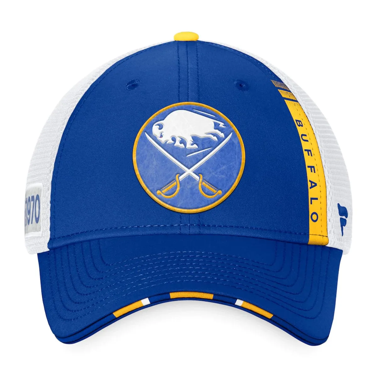 Buffalo Sabres Fanatics Authentic Pro Draft Structured Trucker Hat