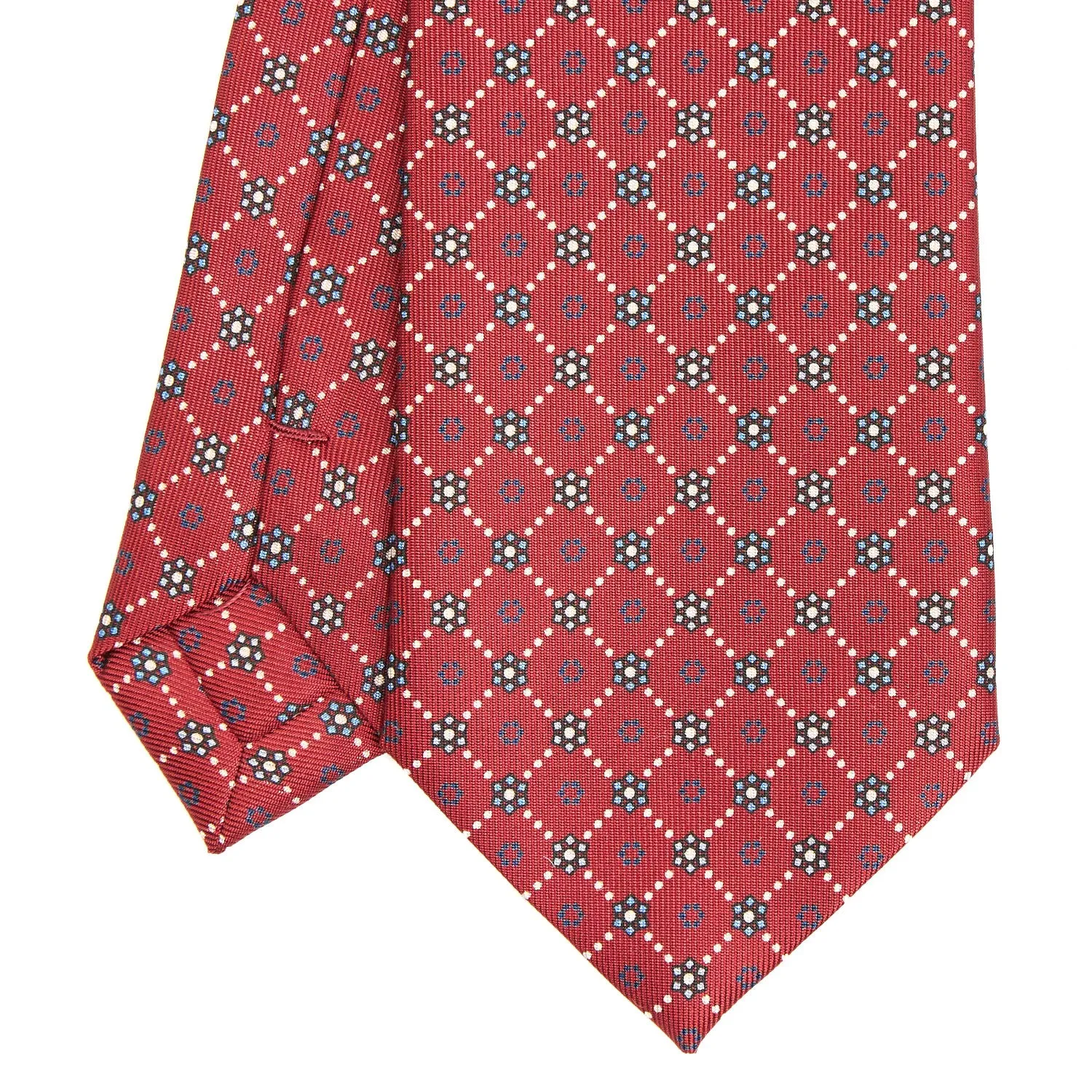 BURGUNDY SARTORIAL CLASSIC SILK TIE