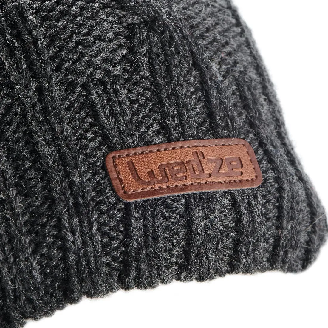 Cable Stitch Adult Ski Hat Plum