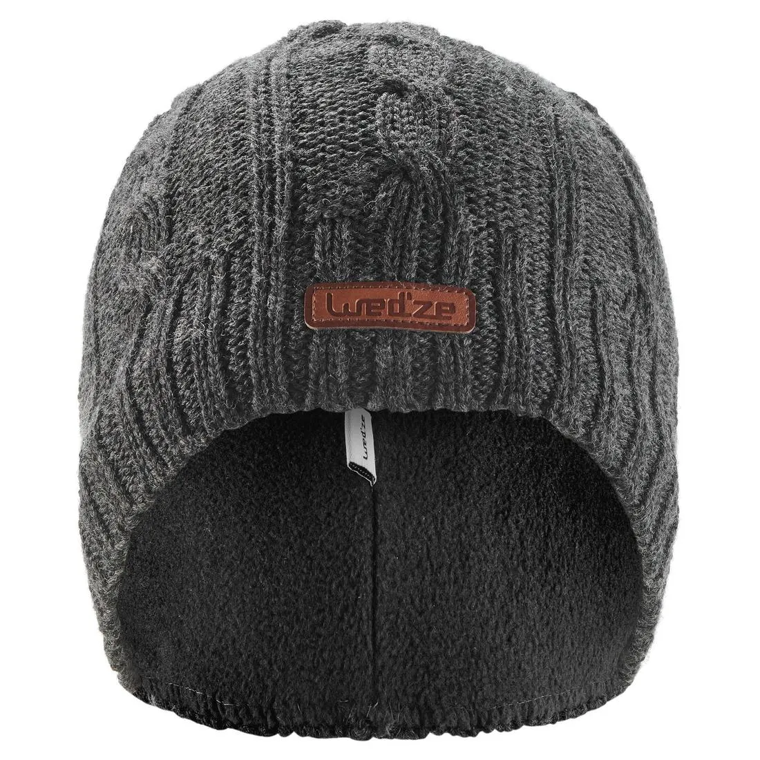 Cable Stitch Adult Ski Hat Plum