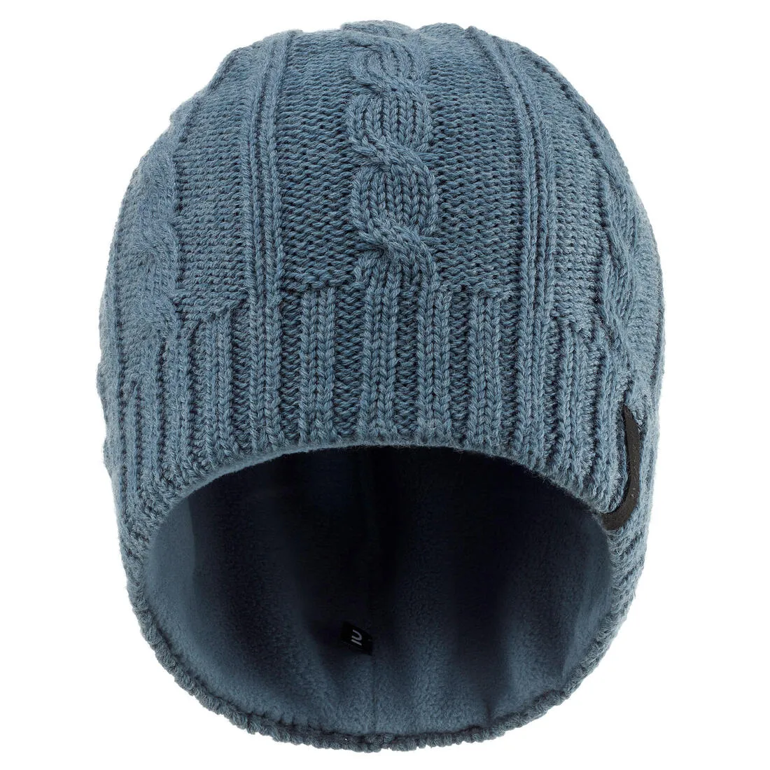 Cable Stitch Adult Ski Hat Plum