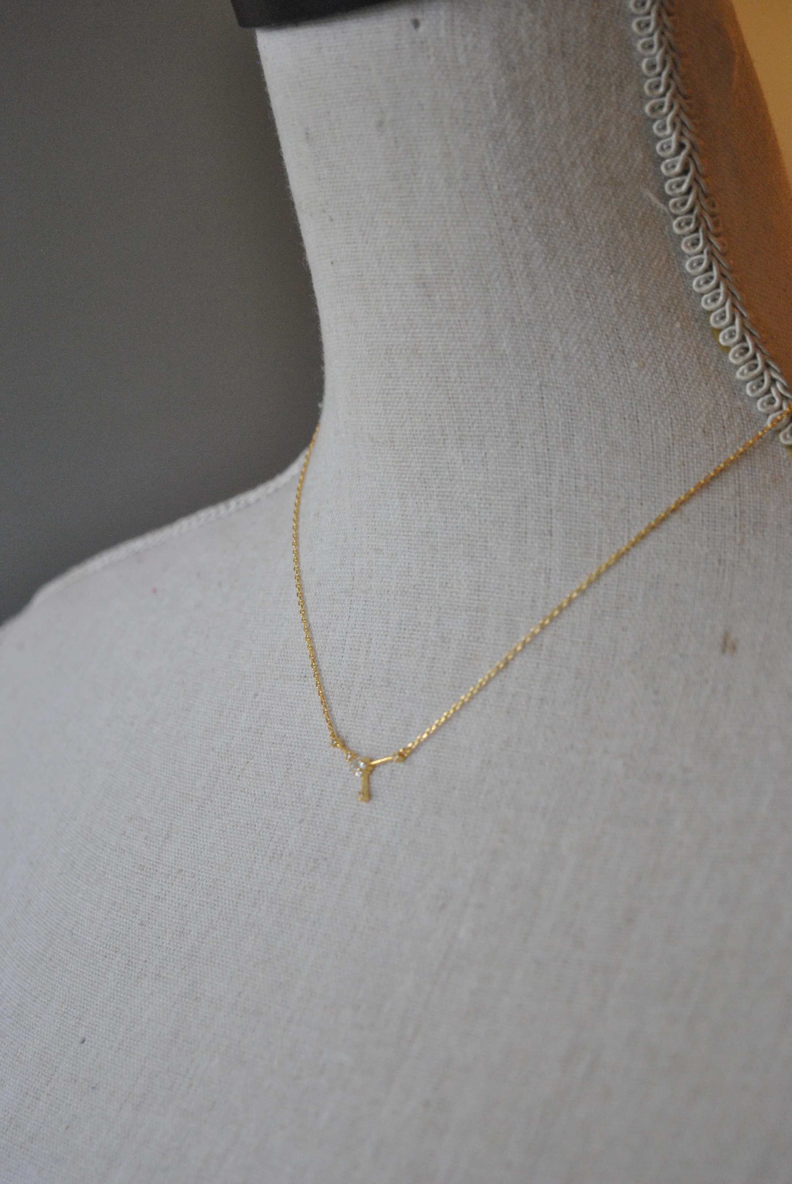 CANCER GOLD DELICATE NECKLACE