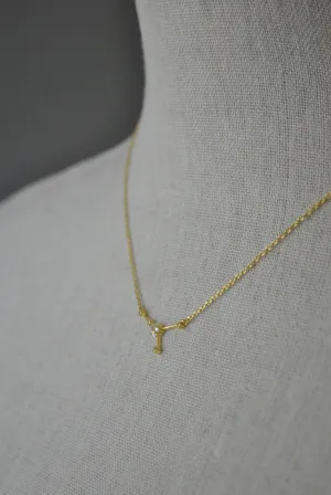 CANCER GOLD DELICATE NECKLACE
