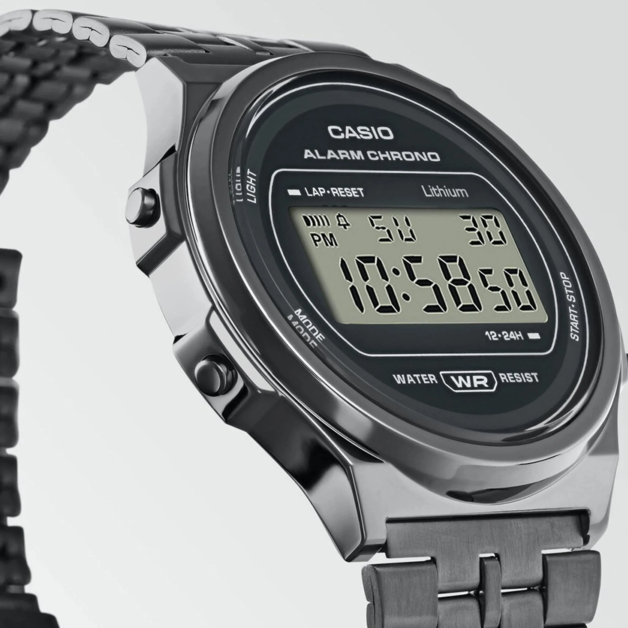 Casio Vintage Digital Grey Watch A171WEGG-1ADF