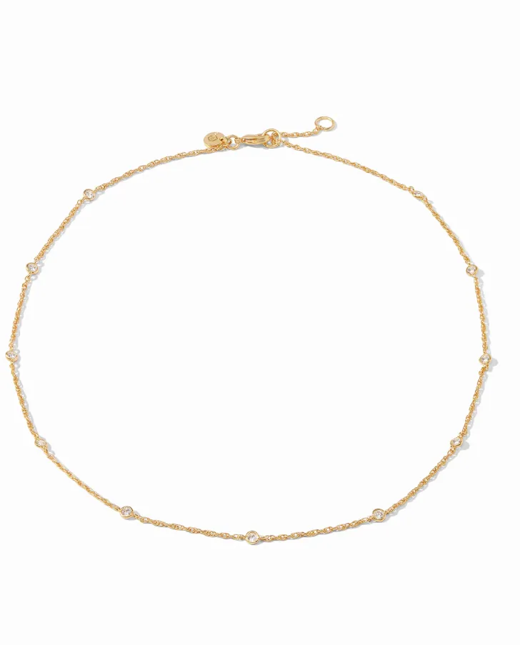 Celeste Delicate Station Necklace