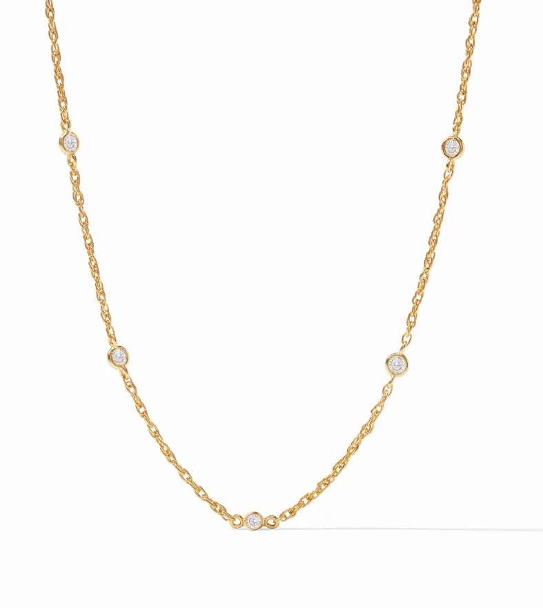 Celeste Delicate Station Necklace