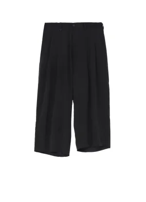 CELLULOSE OZONE PANELED HEM WIDE PANTS