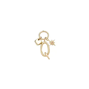 Charm Ring Locket - Gold