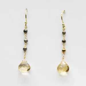 Citrine Waterfall Earrings