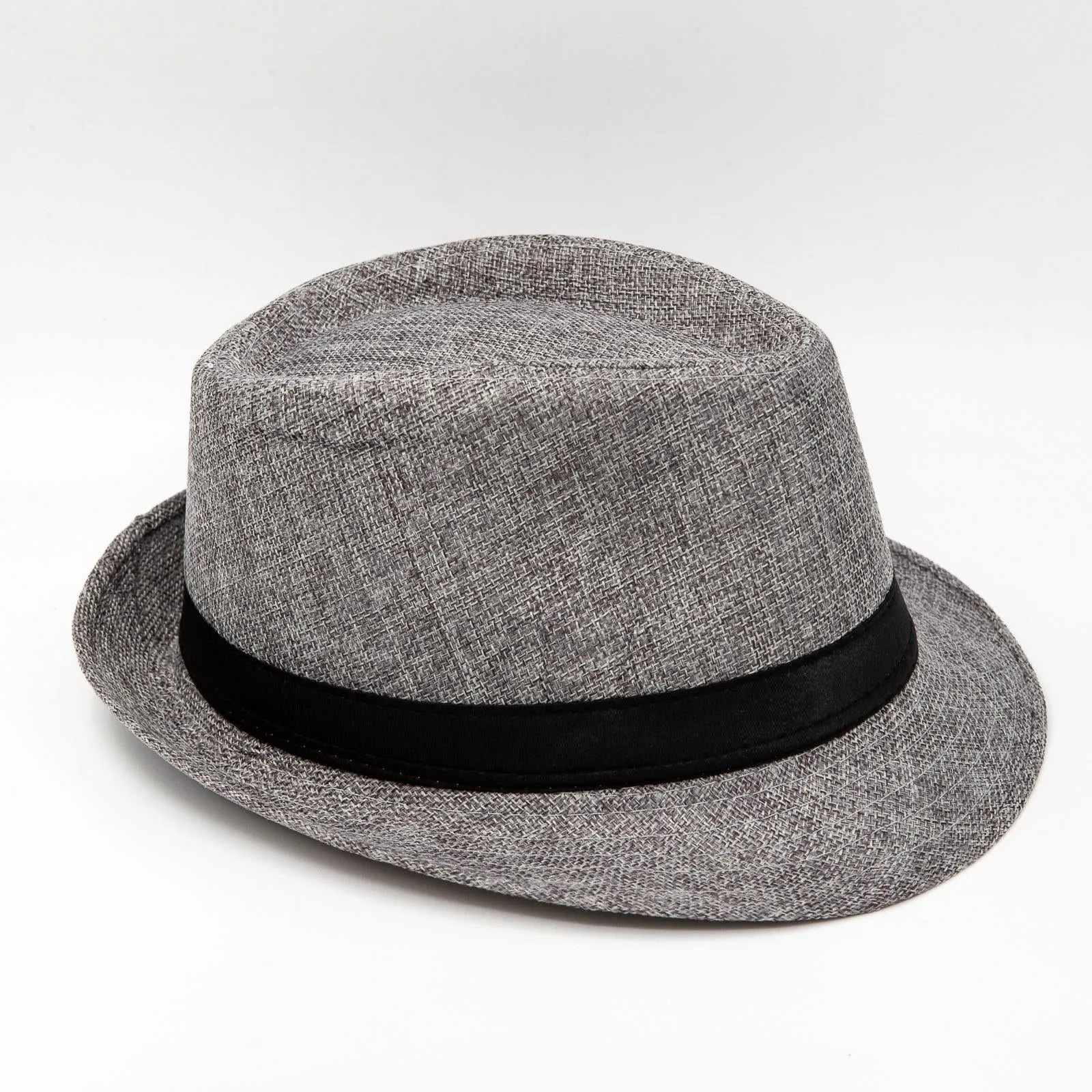 Classic Fedora Hat Short Brim