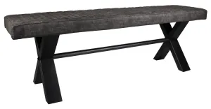Classic Fusion Small Upholstered Dining Bench FSUB140