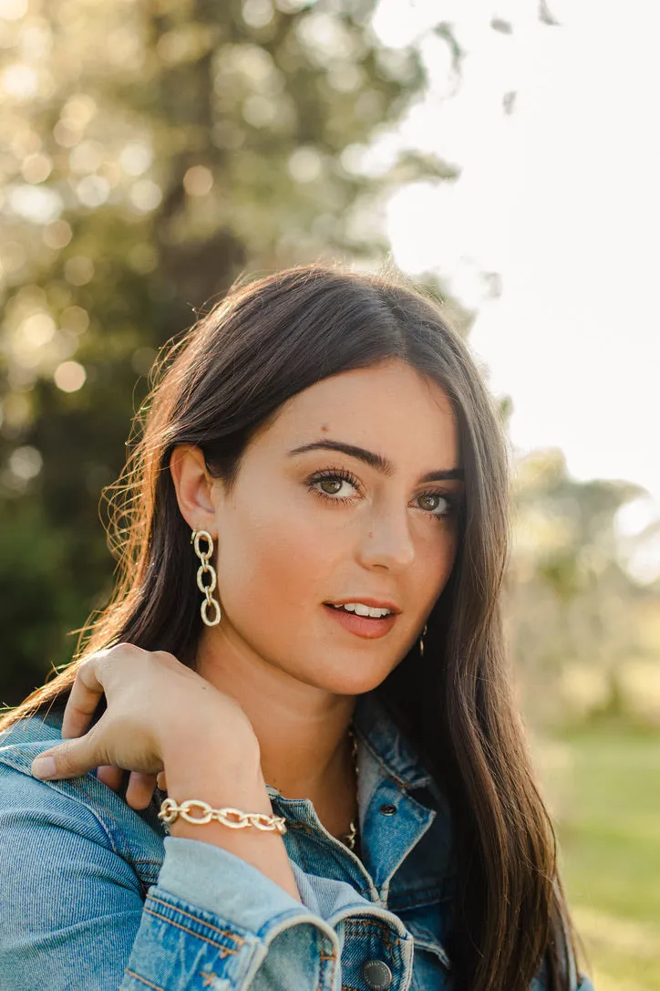 Classic Gold Link Bracelet