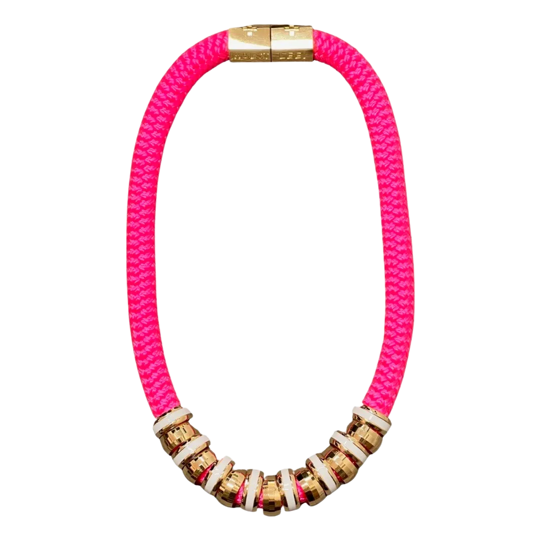Classic Necklace Hot Pink