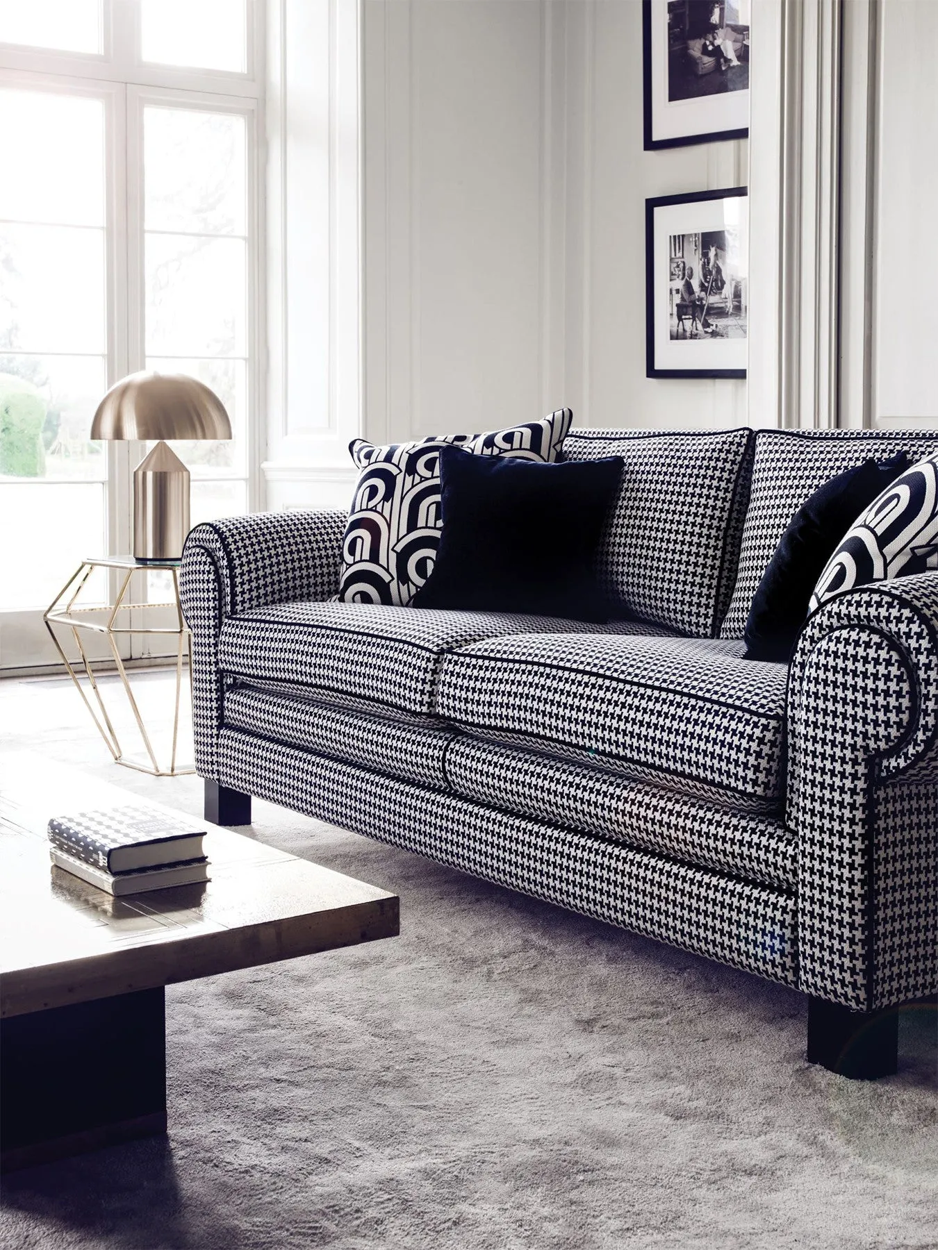 Coco Large Sofa with Scatter Cushions