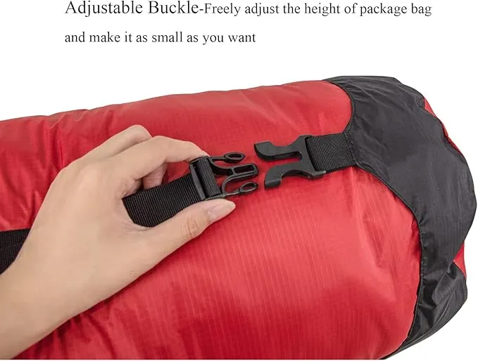 Compression Stuff Sack, 5L/8L/18L/25L/35L Lightweight Sleeping Bags Storage Compression Sack, More 40% Storage for Camping, Hiking, Backpacking Trip