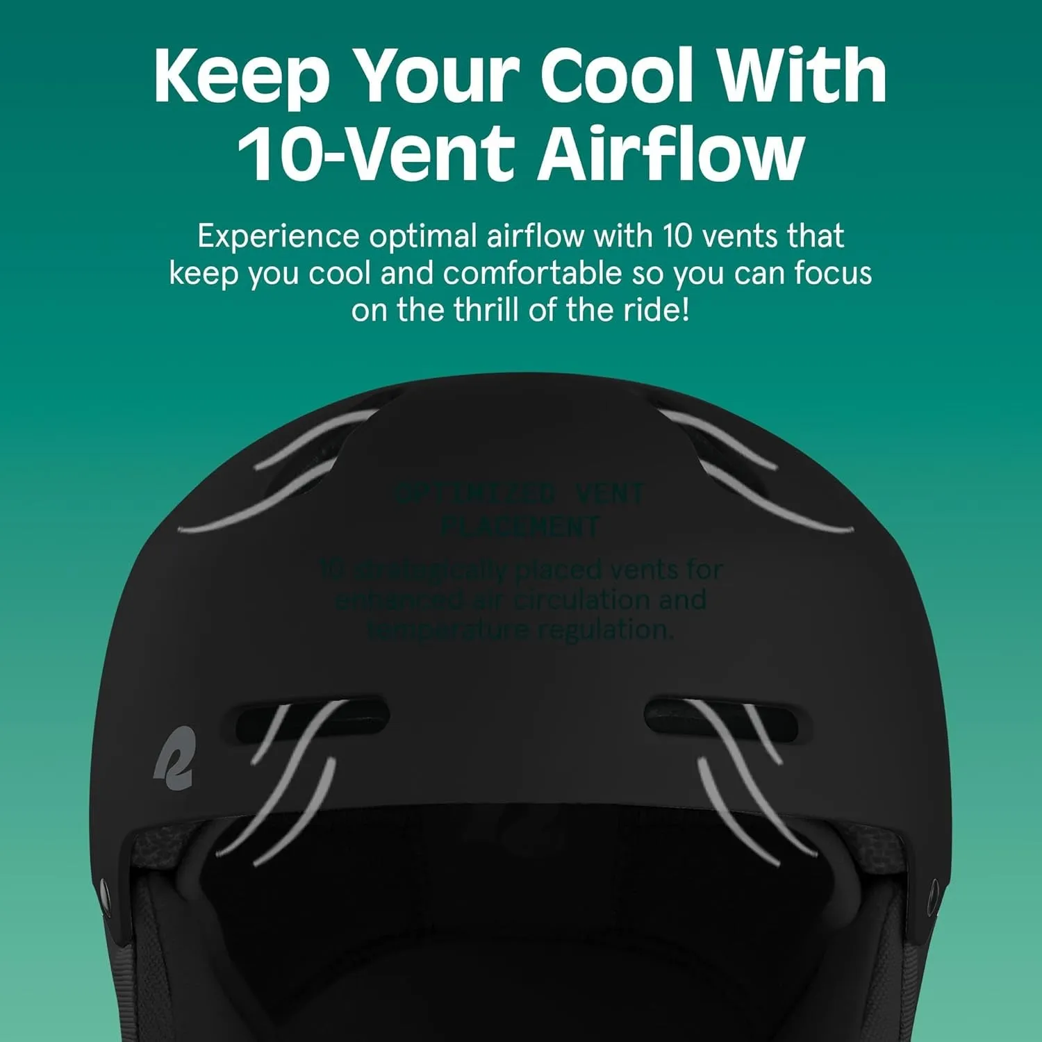 Comstock Ski Helmet - Snowboard Helmet for Adults & Youth - Adjustable Fit Snow Helmet with Protective Shell and Breathable Vents for Men, Women, Boys & Girls