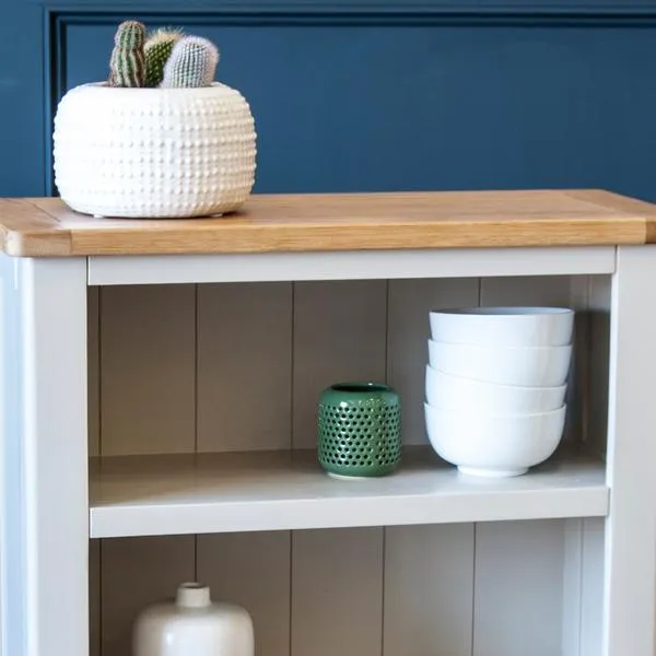 Cottage Small Bookcase Stone