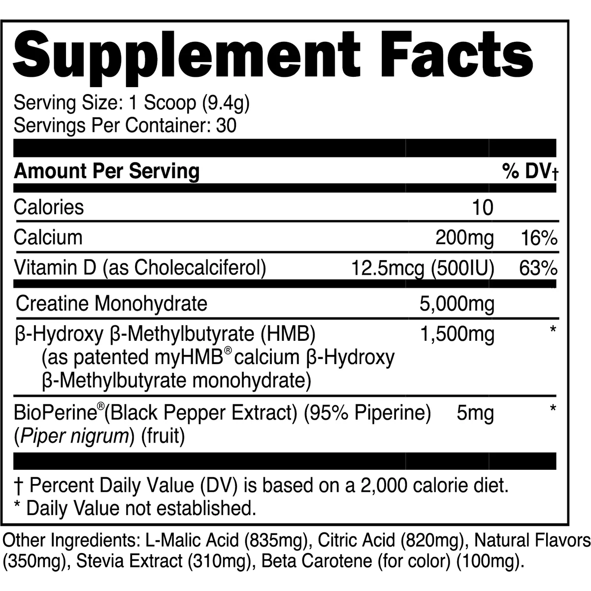 Creatine HMB