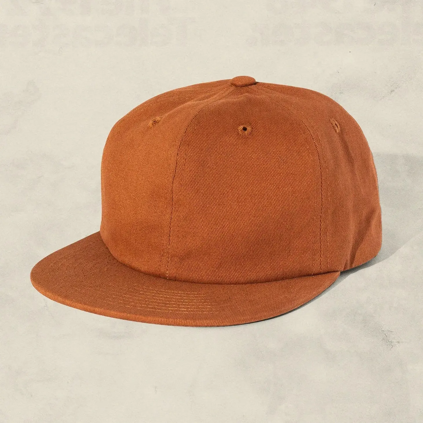 Custom Chain Stitched Brushed Cotton Field Trip Hat