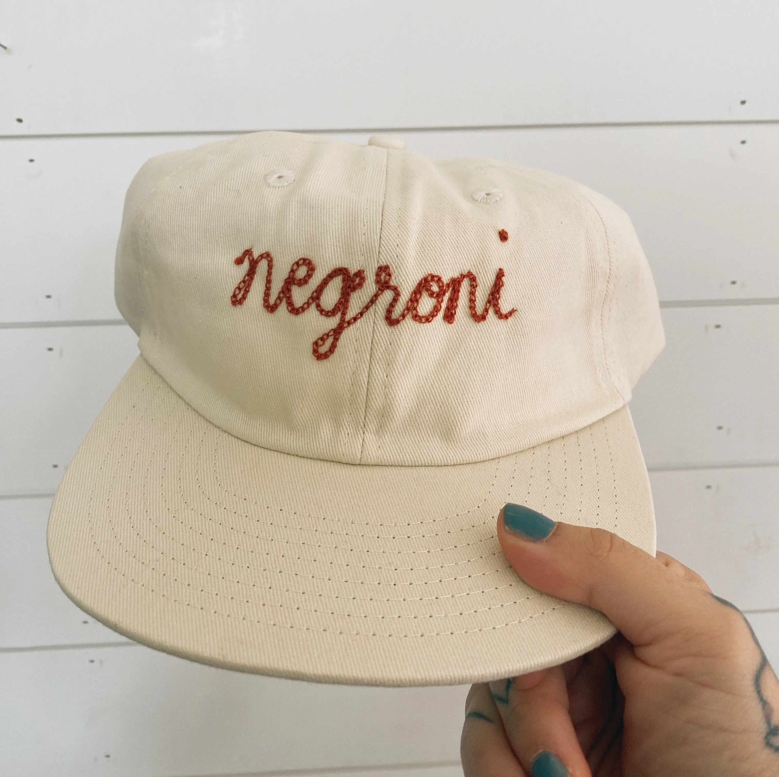 Custom Chain Stitched Brushed Cotton Field Trip Hat