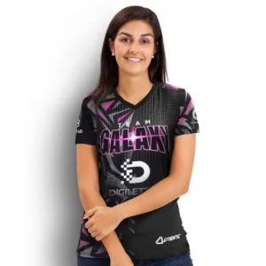 Custom Womens Sports V-Neck T-Shirt
