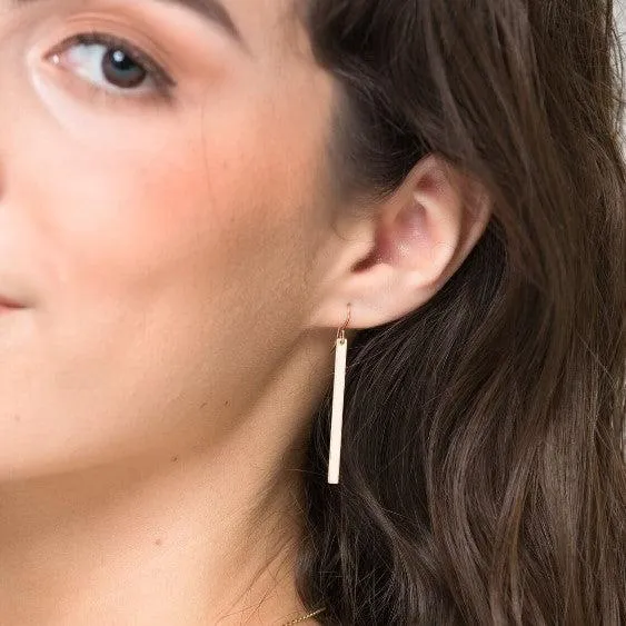Delicate Bar Earrings