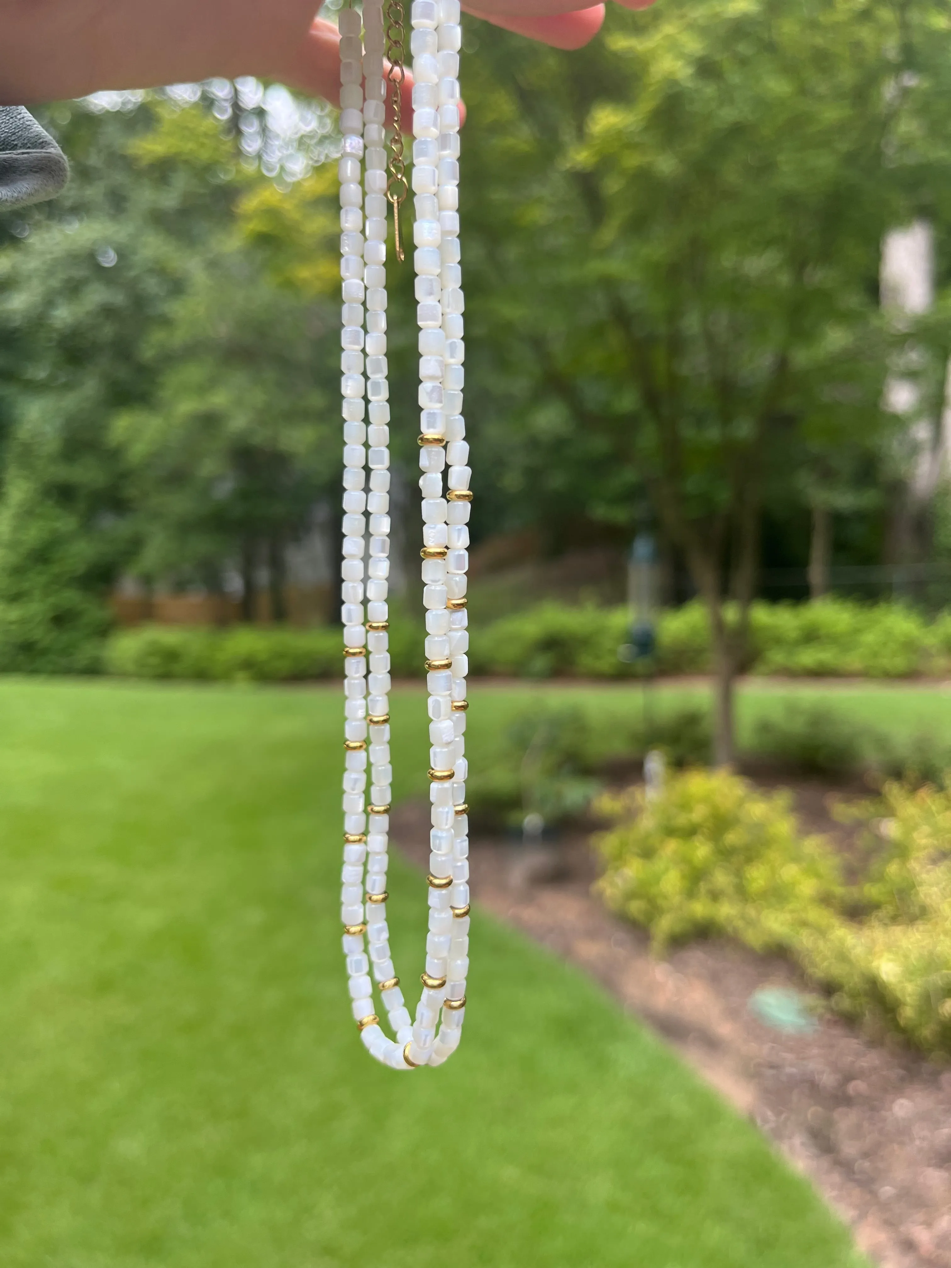 Delicate Bead Necklace
