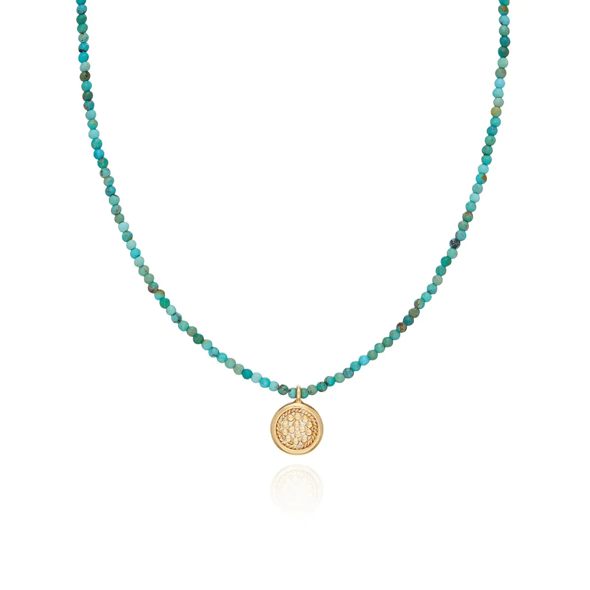 Delicate  Beaded Drop Necklace