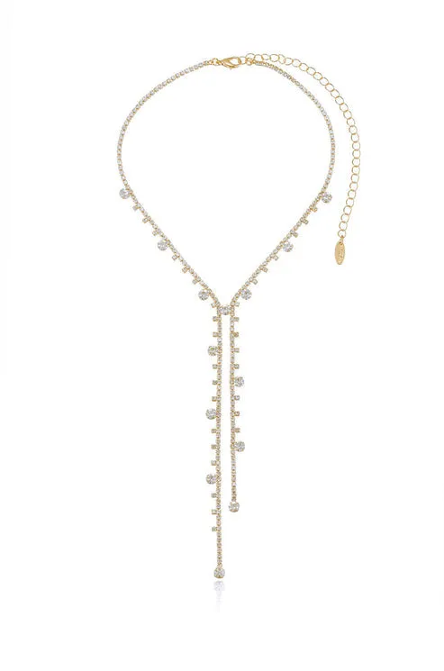DELICATE CRYSTAL LARIAT