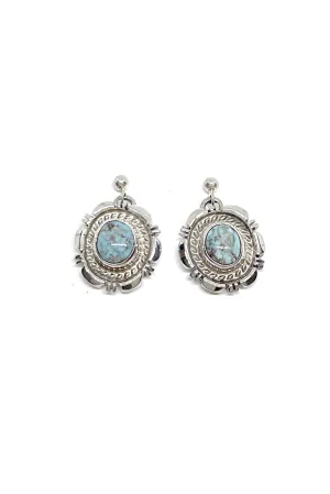Delicate Dry Creek Turquoise Earrings
