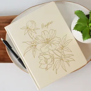 Delicate Floral Prayer Journal